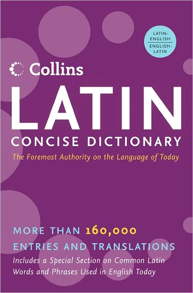 Collins Latin Concise Dictionary