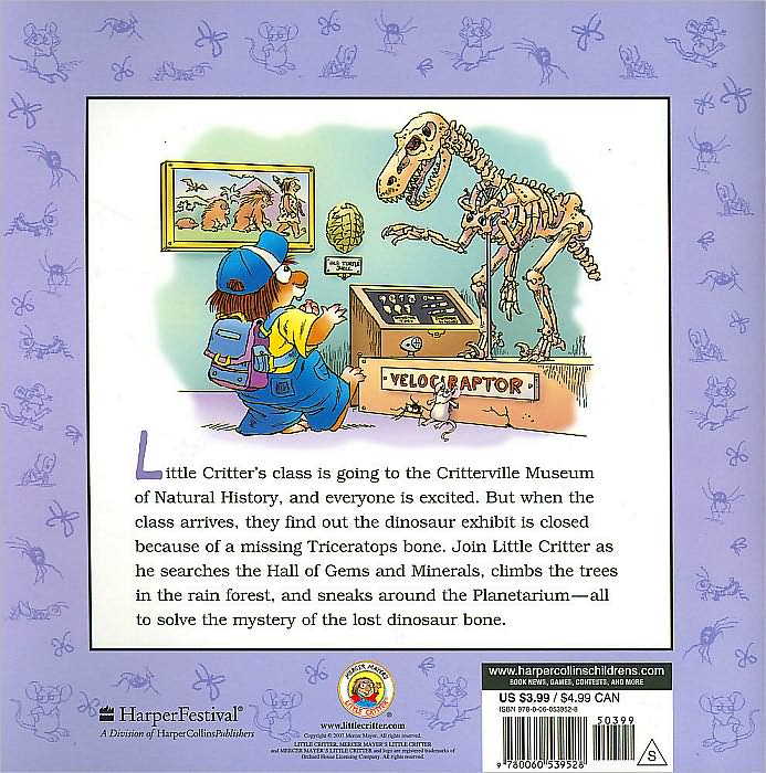 The Lost Dinosaur Bone (Little Critter Series)