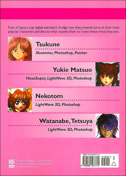 How to Create Virtual Beauties: Digital Manga Characters