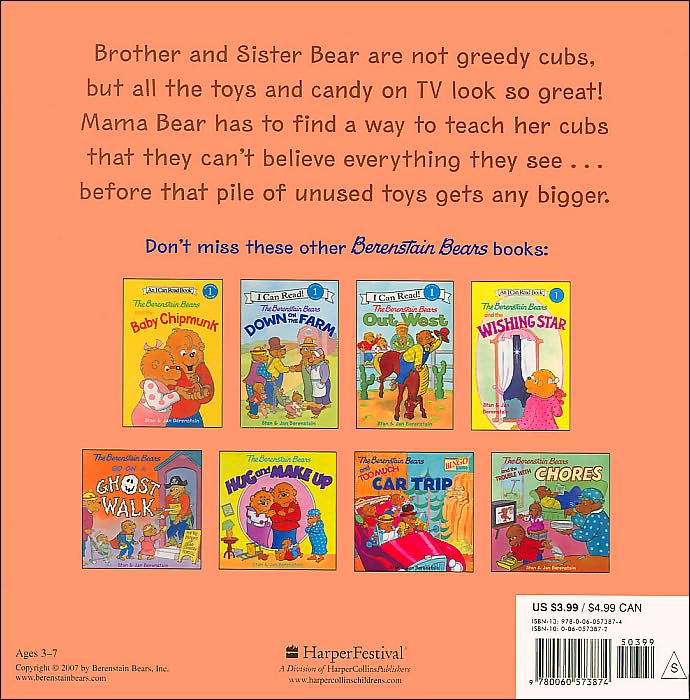 The Berenstain Bears and the Trouble with Commercials
