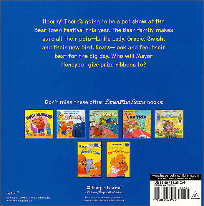 The Berenstain Bears' Really Big Pet Show