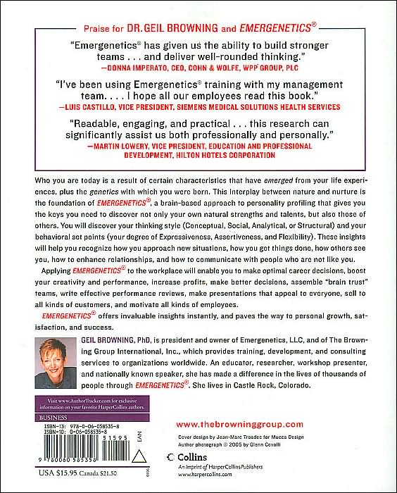 Emergenetics: Tap into the New Science of Success