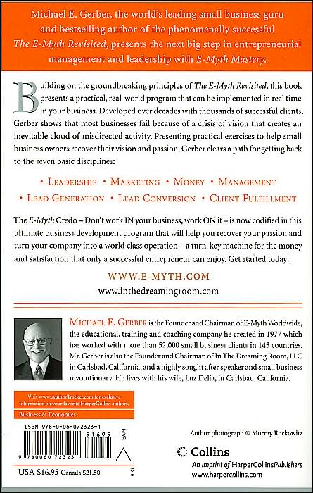 E-Myth Mastery: The Seven Essential Disciplines for Building a World Class Company