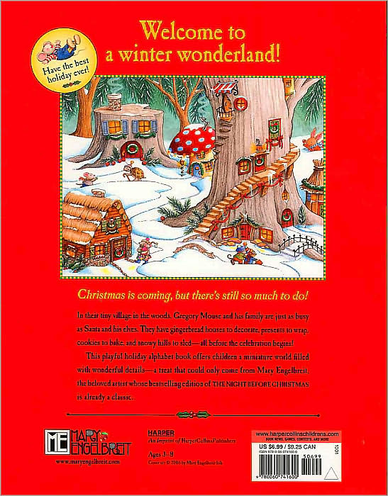 Mary Engelbreit's a Merry Little Christmas: Celebrate from A to Z
