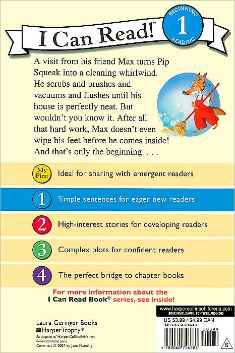 Pip Squeak (I Can Read Book 1 Series)