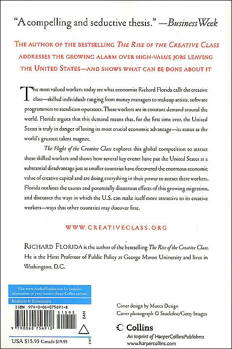Flight of the Creative Class: The New Global Competition for Talent