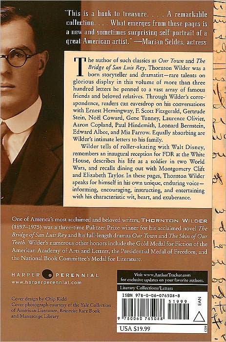 The Selected Letters of Thornton Wilder