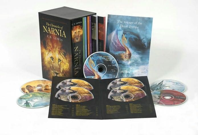 The Chronicles of Narnia Book and Audio Box Set