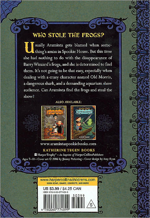 Frognapped (Araminta Spookie Series #3)