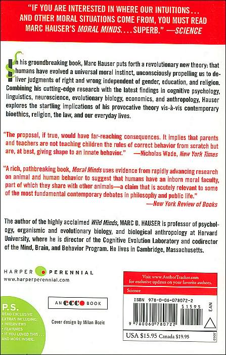 Moral Minds: The Nature of Right and Wrong