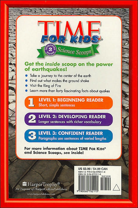 Time for Kids: Earthquakes!