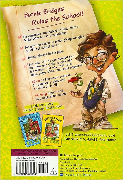 The Big Blueberry Barf-Off! (Rotten School Series #1)