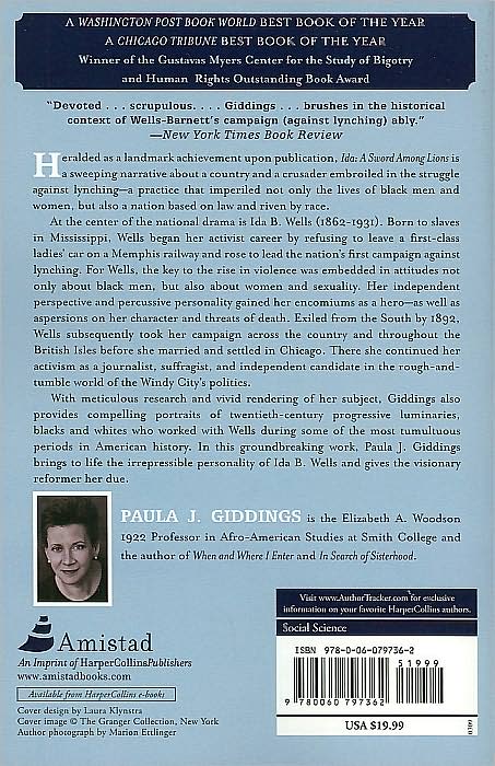 Ida: A Sword Among Lions: Ida B. Wells and the Campaign Against Lynching