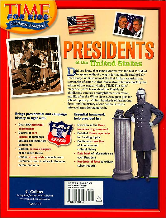 Presidents of the United States (Time for Kids Series)