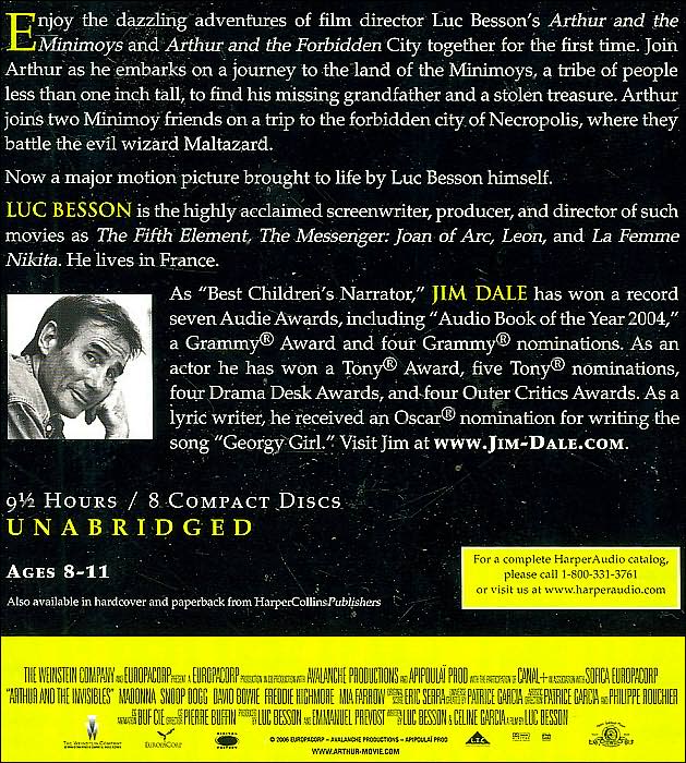Arthur and the Invisibles: Arthur and the Minimoys & Arthur and the Forbidden City