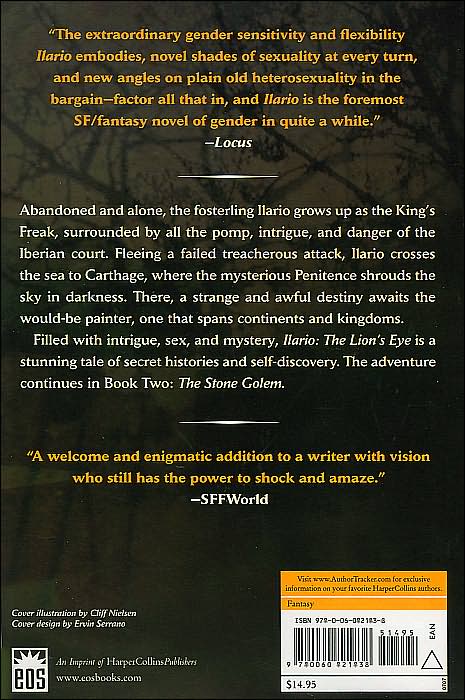 Ilario: The Lion's Eye, Volume 1