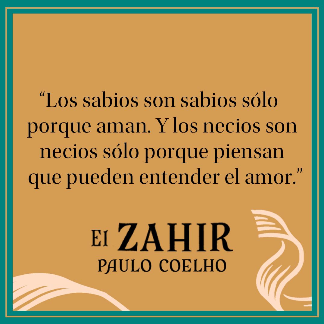 El Zahir: Una novela de obsesion