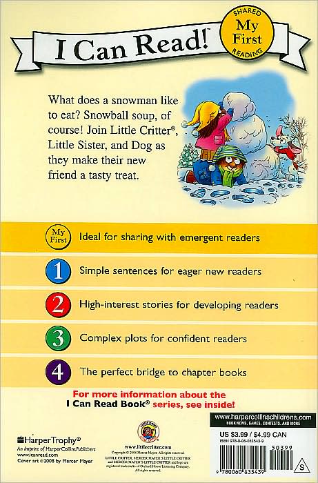 Snowball Soup (Little Critter Series)