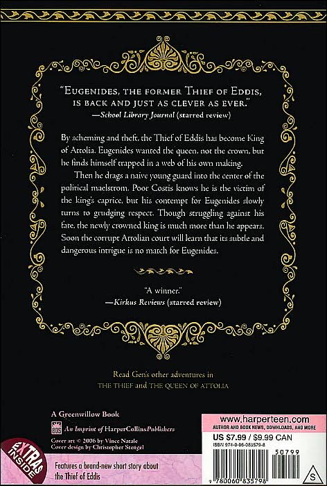 The King of Attolia (The Queen's Thief Series #3)
