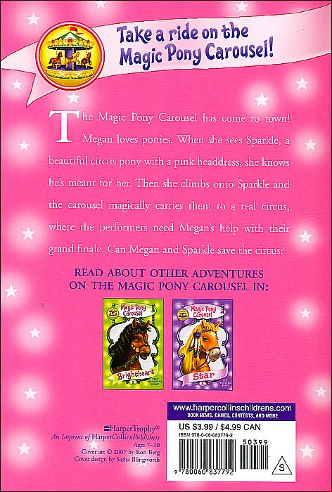 Sparkle the Circus Pony (Magic Pony Carousel Series #1)