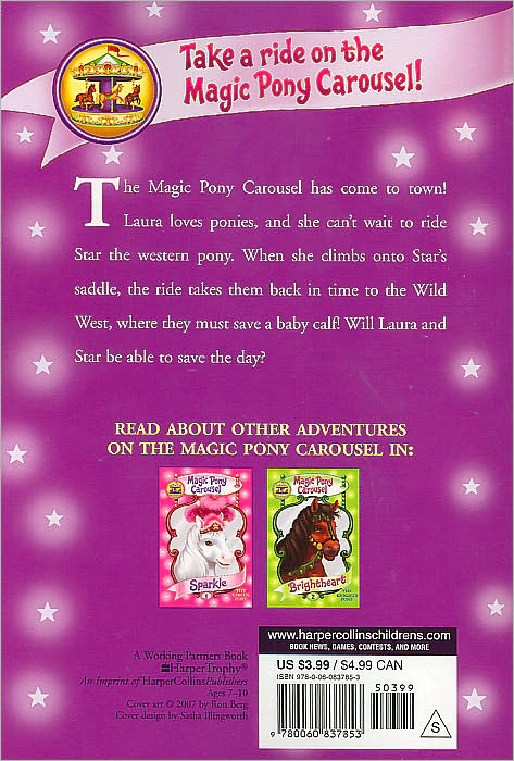 Star the Western Pony (Magic Pony Carousel Series #3)