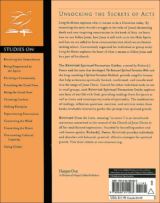 Living the Mission: A Spiritual Formation Guide