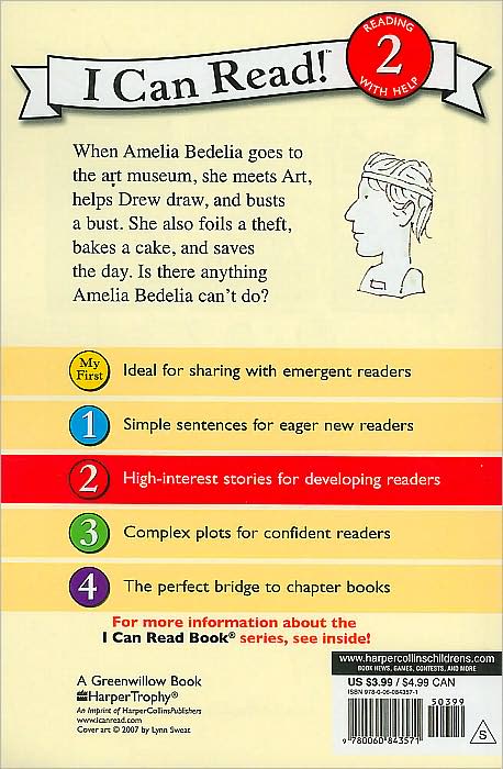 Amelia Bedelia's Masterpiece (I Can Read Book 2 Series)