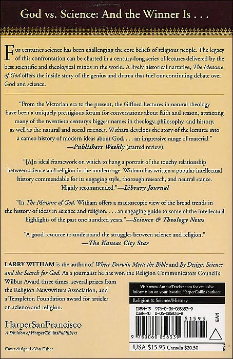 Measure of God: History's Greatest Minds Wrestle with Reconciling Science and Religion