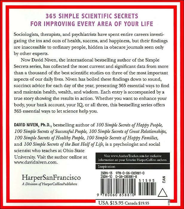 Simple Secrets for Becoming Healthy, Wealthy, and Wise: What Scientists Have Learned and How You Can Use It