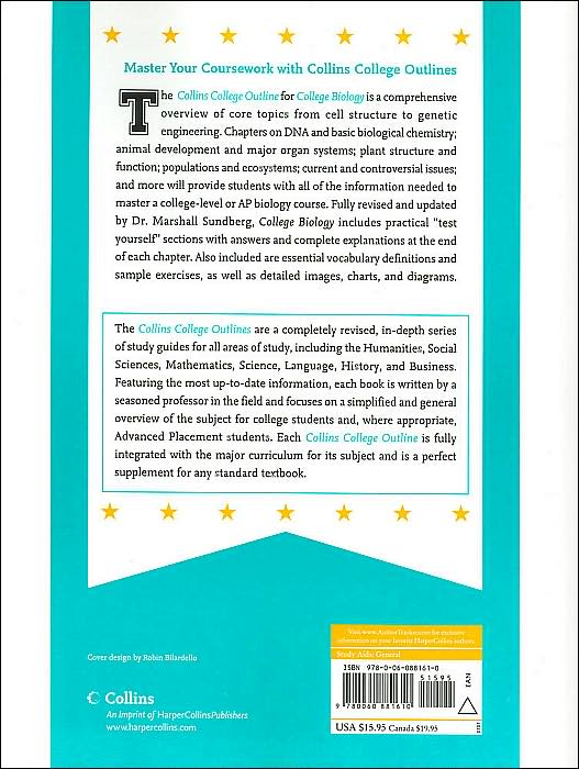 College Biology (Collins College Outlines Series)