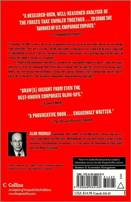 Revolt in the Boardroom: The New Rules of Power in Corporate America