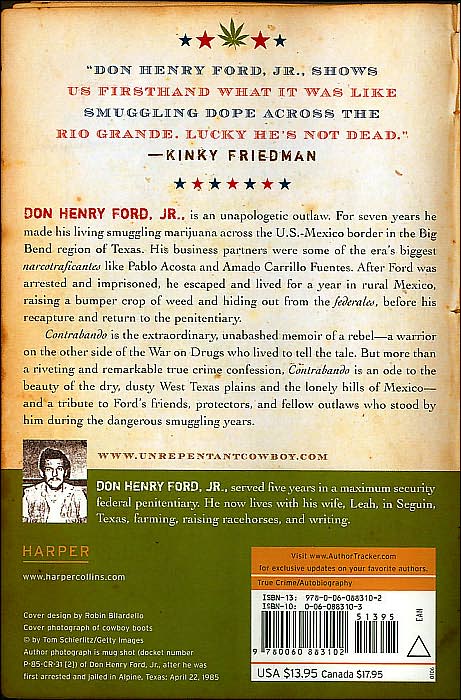 Contrabando: Confessions of a Drug-Smuggling Texas Cowboy