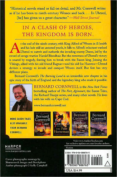 The Burning Land (Last Kingdom Series #5) (Saxon Tales)