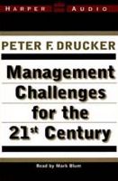 Management Challenges for the 21st Century