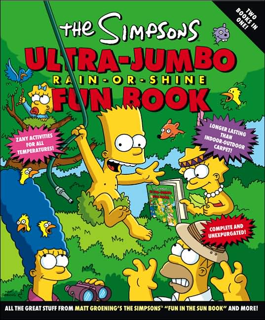 The Simpsons Ultra-Jumbo Rain-or-Shine Fun Book