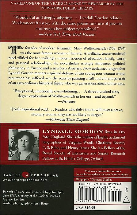 Vindication: A Life of Mary Wollstonecraft