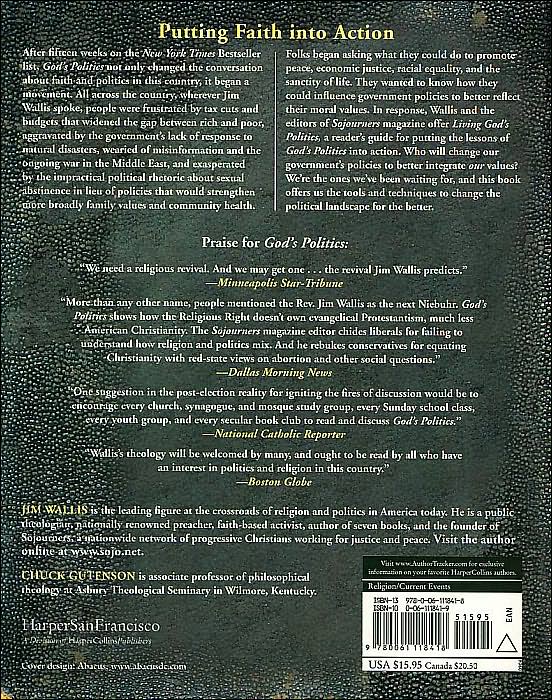 Living God's Politics: A Guidebook to Putting Your Faith into Action