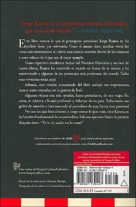 Lo que vi: Experiencias de un periodista alrededor del mundo