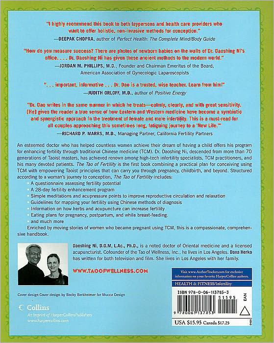 Tao of Fertility: A Healing Chinese Medicine Program to Prepare Body, Mind, and Spirit for New Life