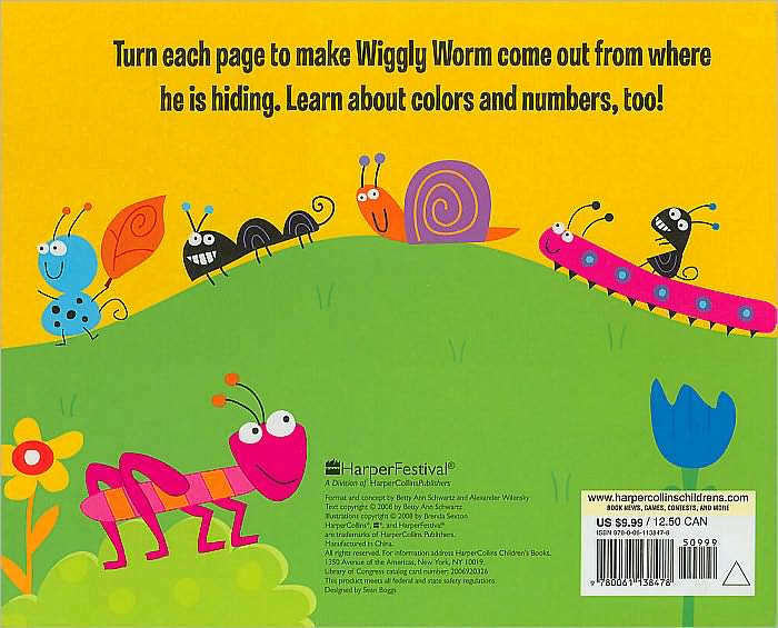 Wiggly Worm: A We-Wiggle Book of Colors and Numbers