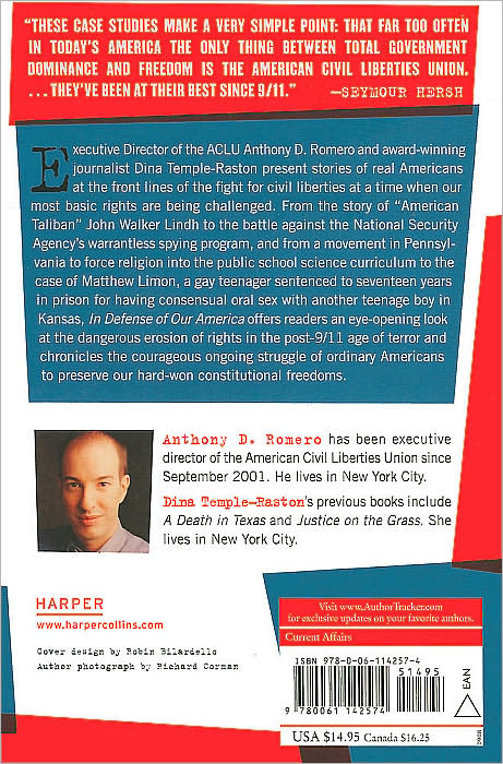 In Defense of Our America: The Fight for Civil Liberties in the Age of Terror
