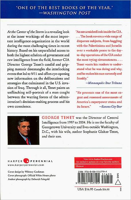 At the Center of the Storm: The CIA During America's Time of Crisis