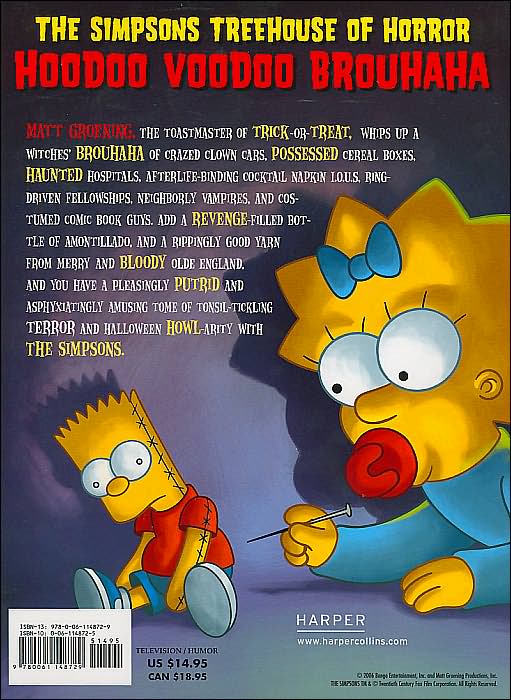 Simpsons Treehouse of Horror: Hoodoo Voodoo Brouhaha