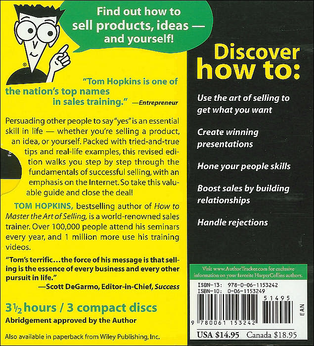 Selling for Dummies