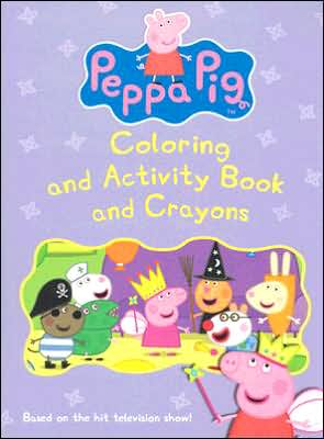 Peppa Pig: Coloring and Activity Book and Crayons