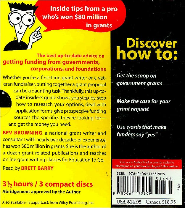 Grant Writing For Dummies