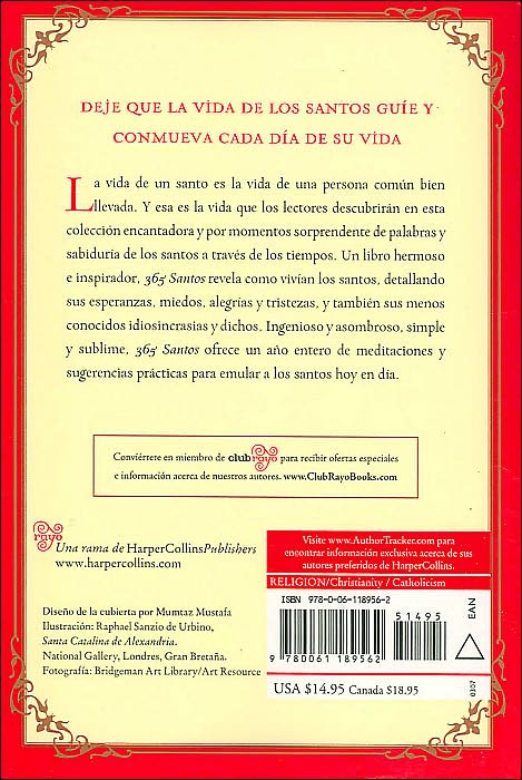 365 Santos: Su guia diaria de meditacion
