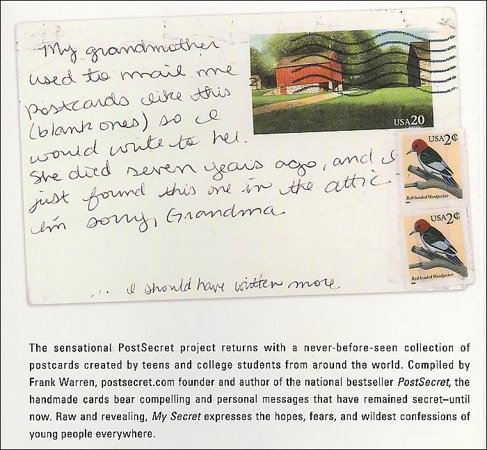 My Secret: A PostSecret Book