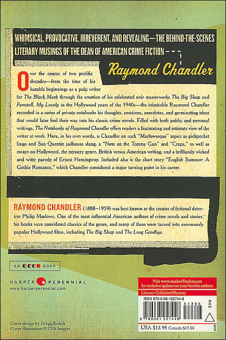 The Notebooks of Raymond Chandler