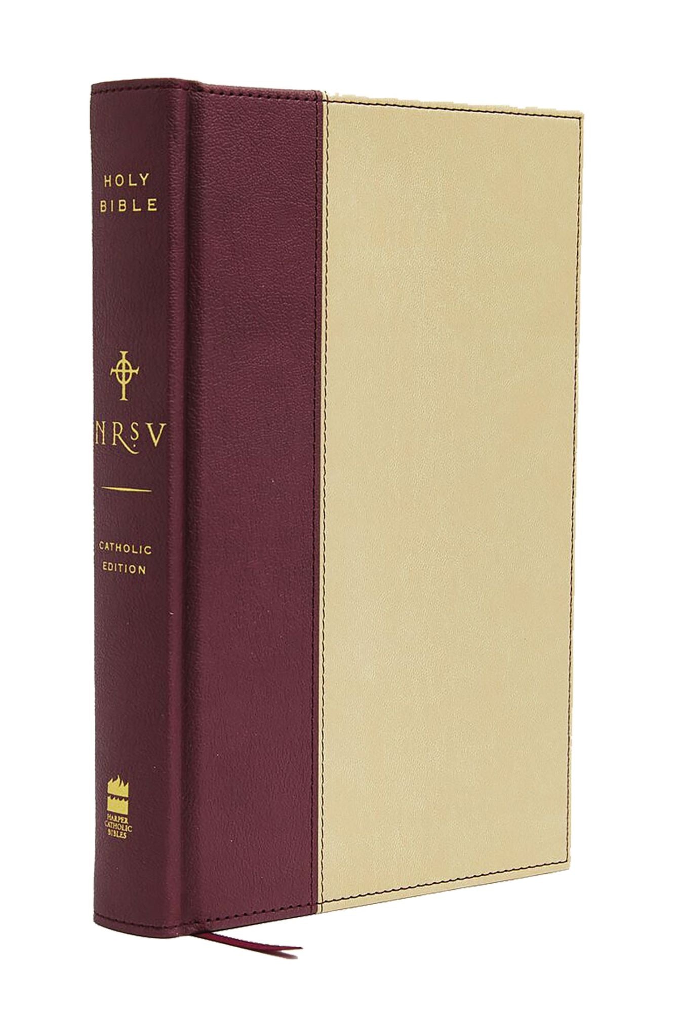 NRSV Standard Catholic Edition Bible, Anglicized (Tan/Red)